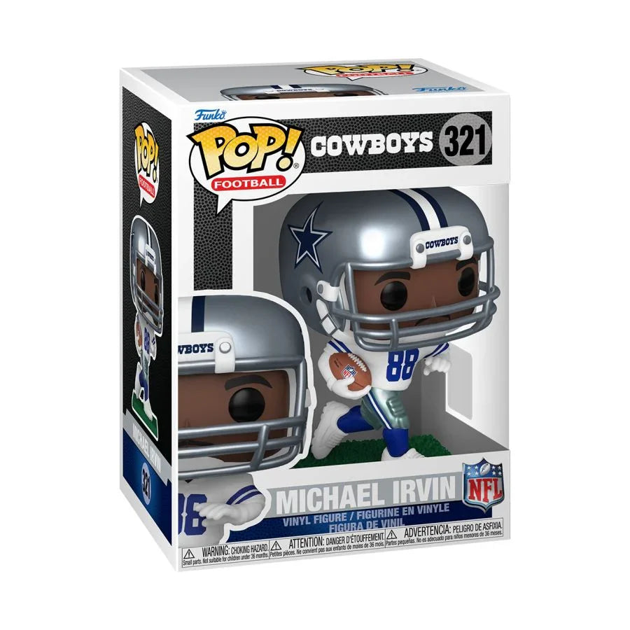FUN89334 NFL Legends - Michael Irvin (Cowboys) Pop! Vinyl - Funko - Titan Pop Culture