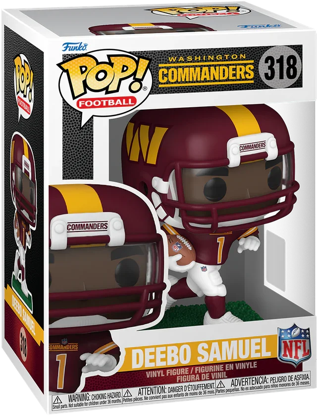 FUN89342 NFL: 49ers - Deebo Samuel Pop! Vinyl - Funko - Titan Pop Culture