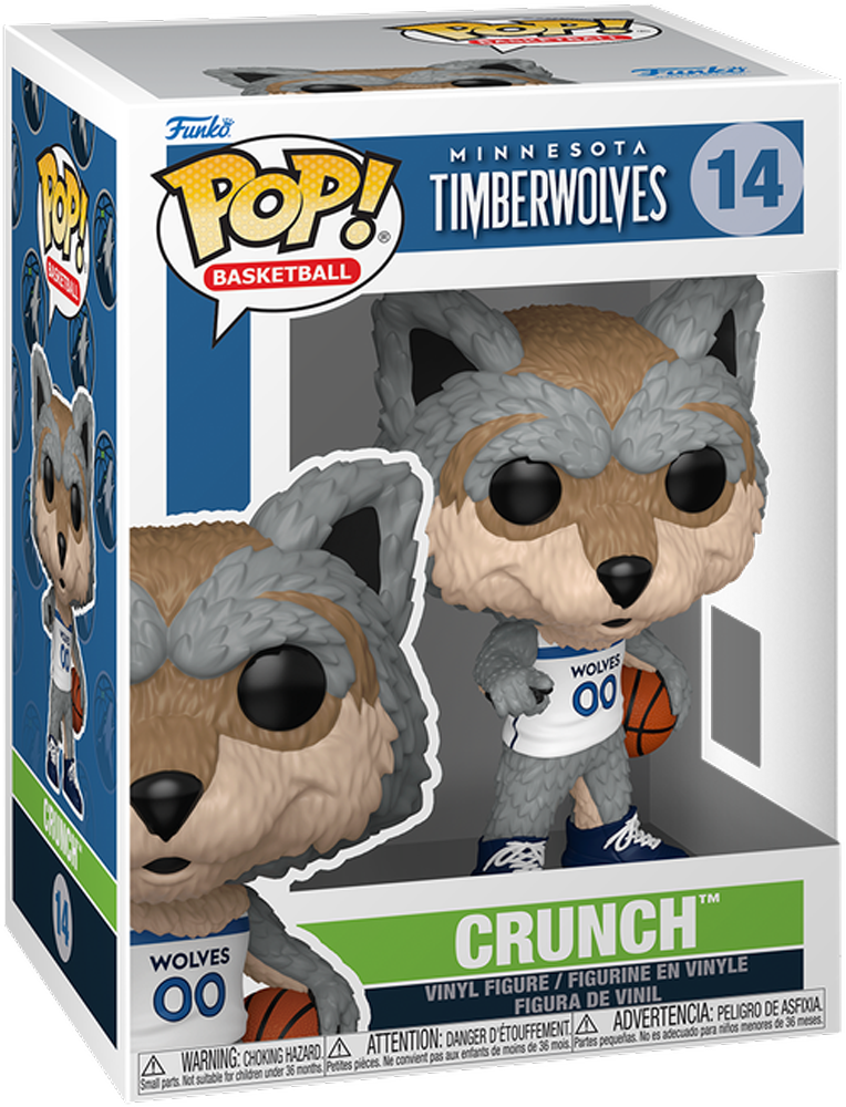 NBA: Mascots - Minnesota Crunch the Wolf Pop! Vinyl