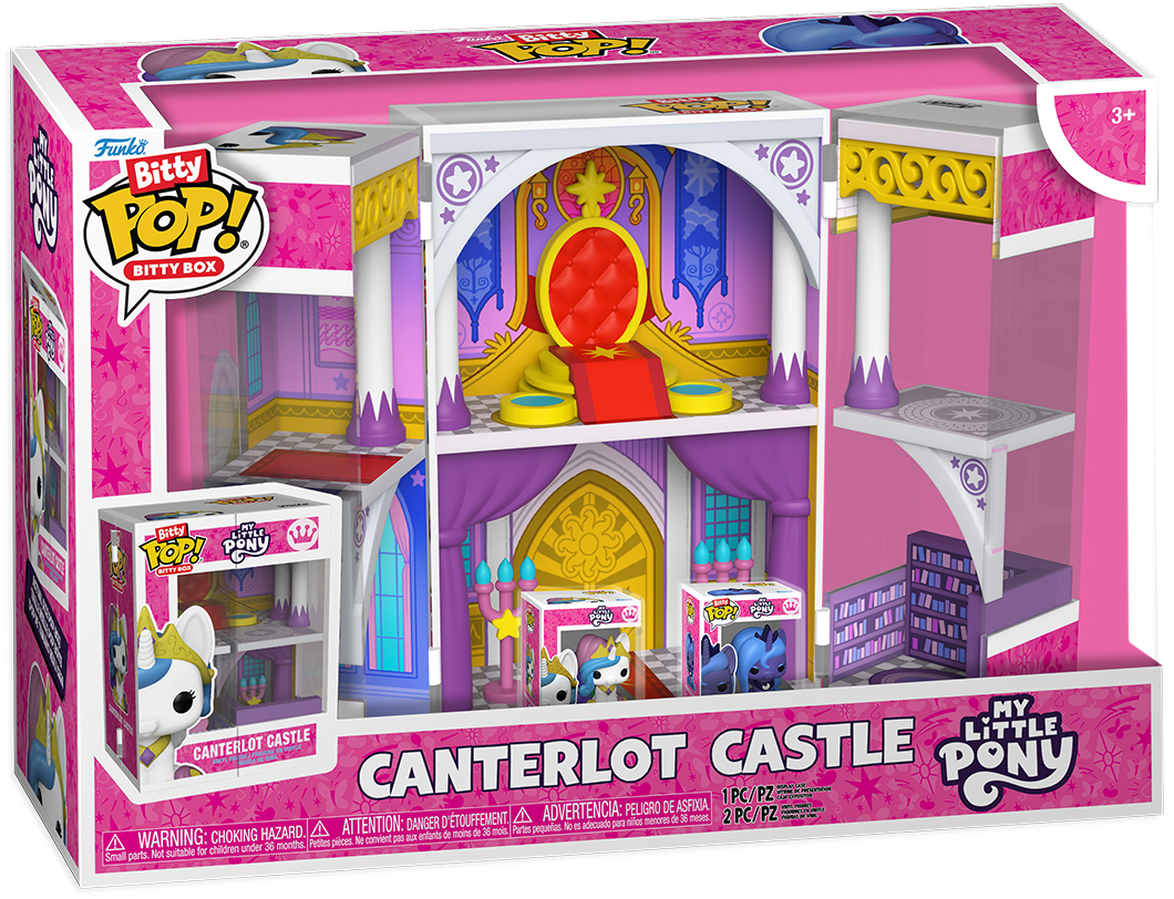 My Little Pony - Canterlot Castle Bitty Pop! Playset