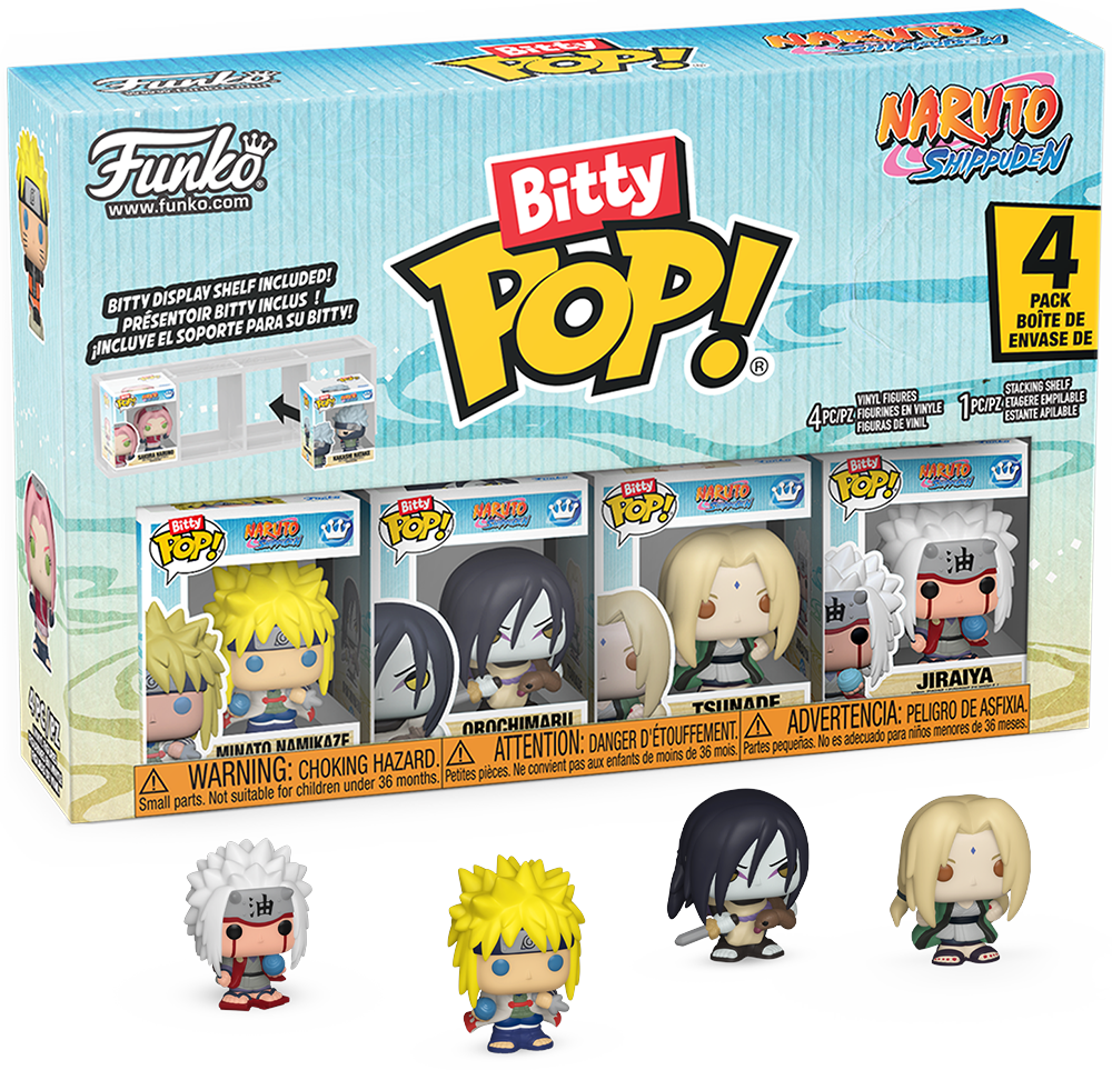Naruto - Team 2 Bitty Pop! 4-Pack