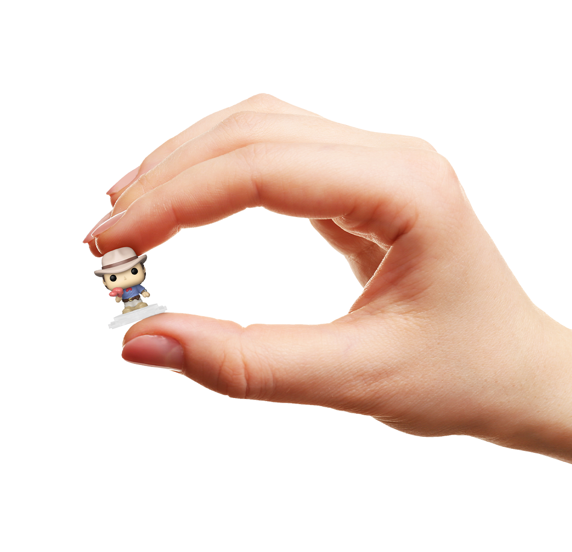 Jurassic Park - Dr. Alan Grant & Jurassic SUV Bitty Pop! Ride Vinyl