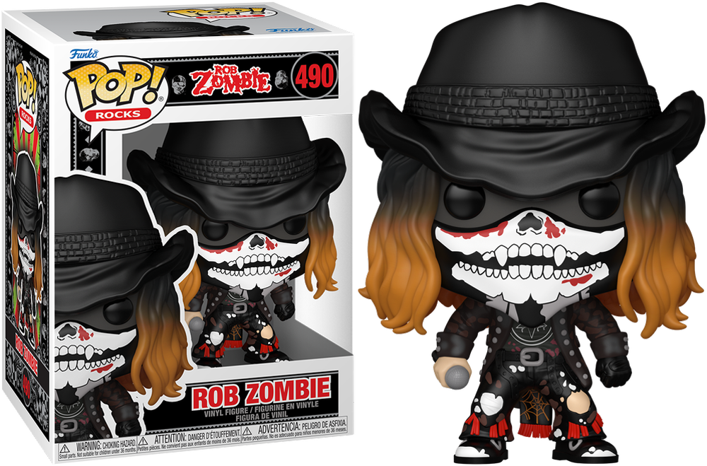 Rob Zombie - Rob Zombie (with Bandana) Pop! Vinyl