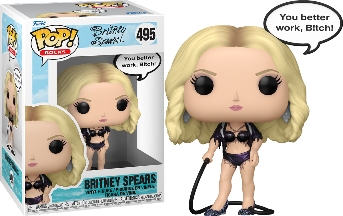 Britney Spears - You better work, B!tch Pop! Vinyl Sayings