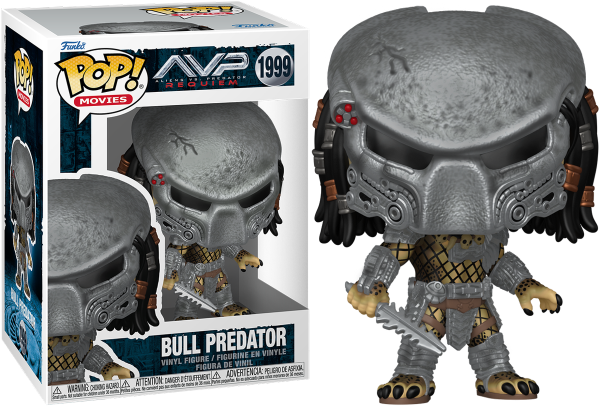 Alien Vs Predator: Requiem - Bull Predator Pop! Vinyl
