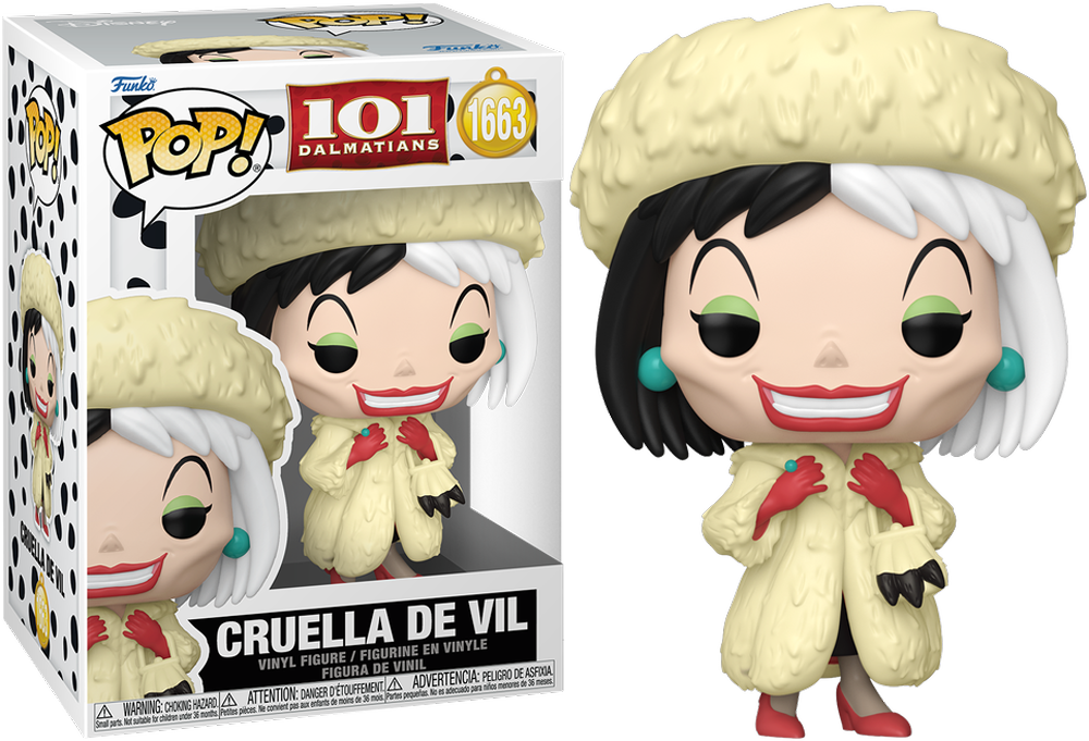 101 Dalmatians (1991) - Cruella De Vil (with chase) Pop! Vinyl