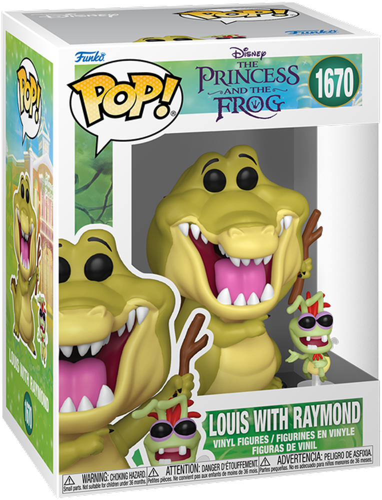 The Princess and The Frog - Louis with Raymond Pop! Vinyl