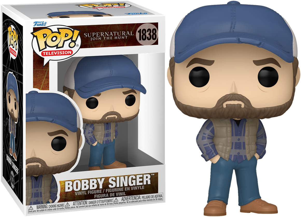 Supernatural - Bobby Singer Pop! Vinyl