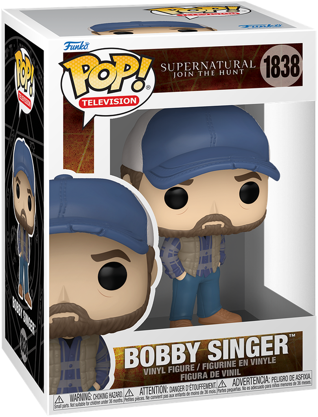 Supernatural - Bobby Singer Pop! Vinyl
