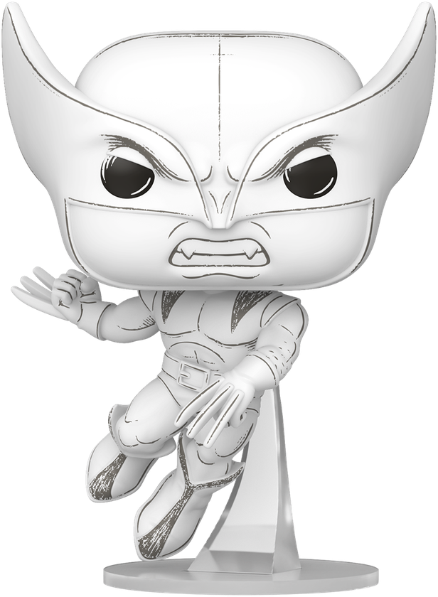 Marvel: Sketched - Wolverine Pop! Vinyl