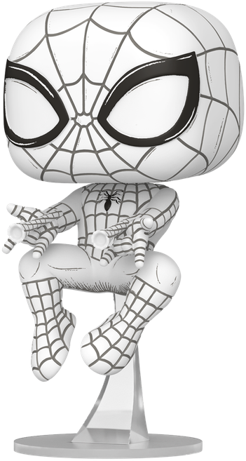 Marvel: Sketched - Spider-Man Pop! Vinyl