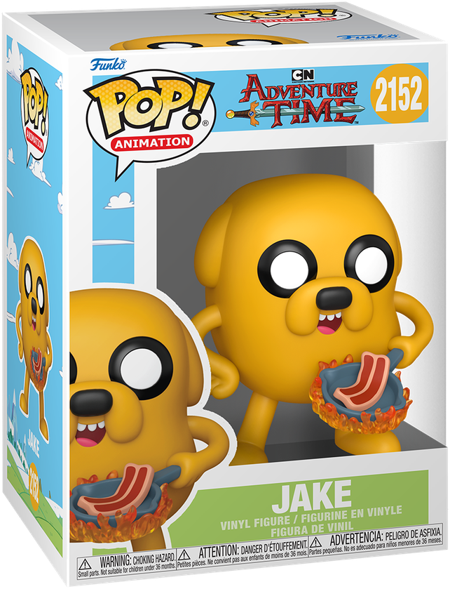 Hora de Aventuras - Jake (con sartén) Pop! Vinyl