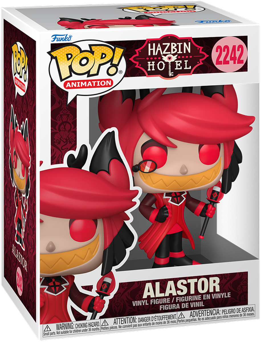 Hazbin Hotel - Alastor (with chase) Pop! Vinyl