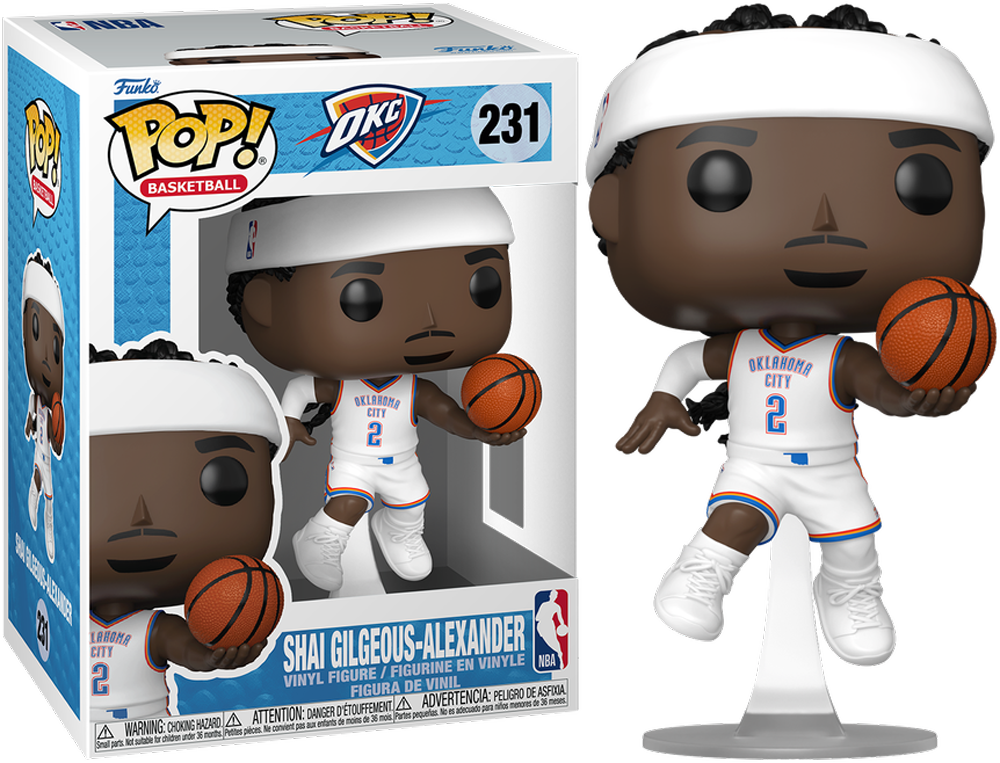 NBA: Thunder - Shai Gilgeous-Alexander (Home) Pop! Vinyl