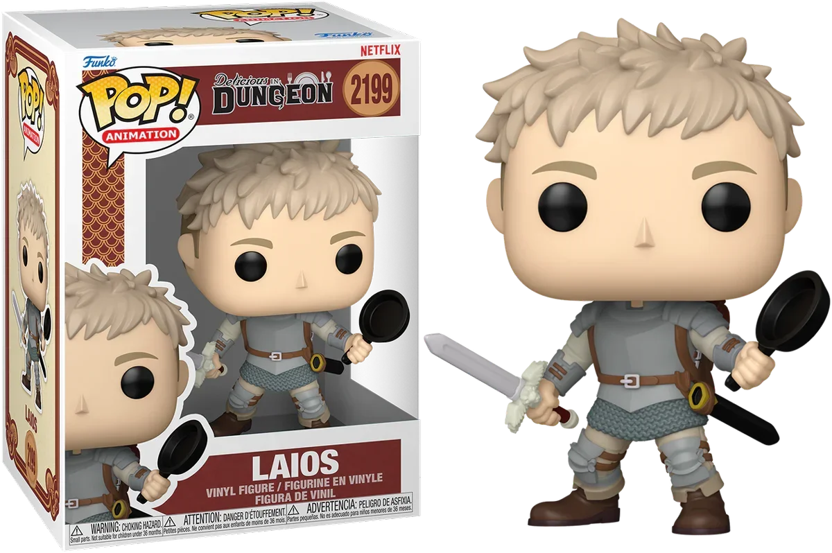 Delicious in Dungeon - Laios Pop! Vinyl - Chase Bundle