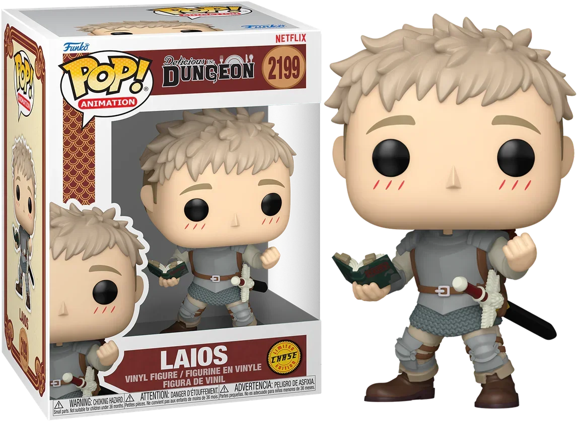 Delicious in Dungeon - Laios Pop! Vinyl - Chase Bundle