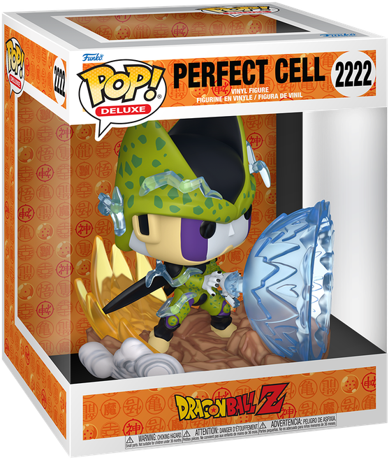 Dragon Ball Z - Figura Pop! Deluxe para armar una escena de Cell perfecto