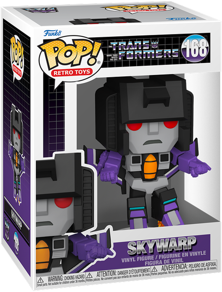 Transformers G1 - Skywarp / Thundercracker Pop! Vinyl - Paquete Chase