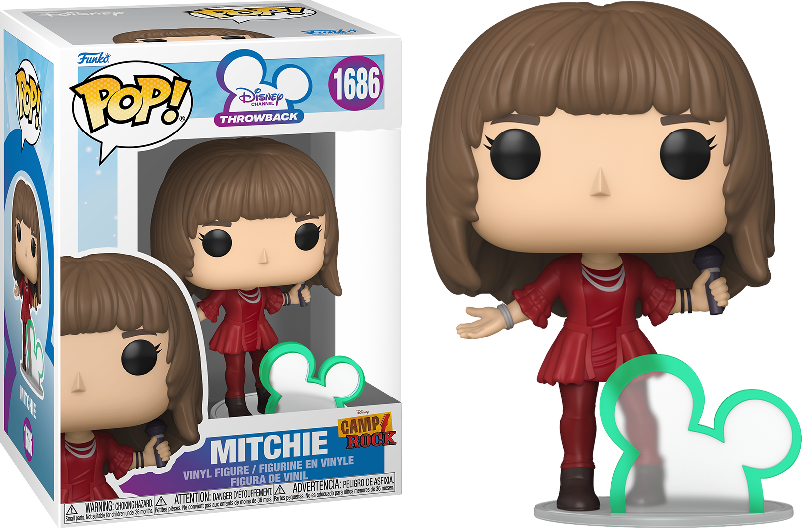 Camp Rock - Mitchie Torres (with Disney Channel Logo) Pop! Vinyl