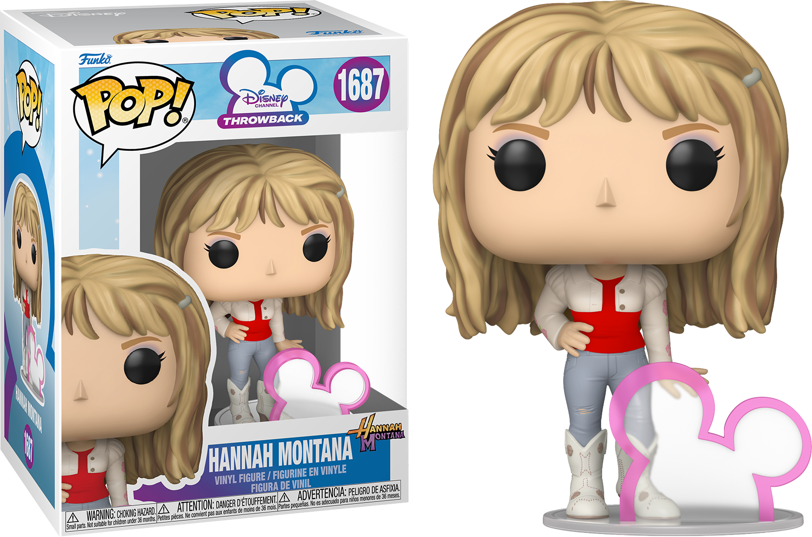 Hannah Montana - Hannah Montana (with Disney Channel Logo) Pop! Vinyl