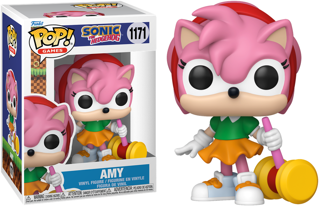 Sonic the Hedgehog - Amy with Piko Hammer (with chase) Pop! Vinyl