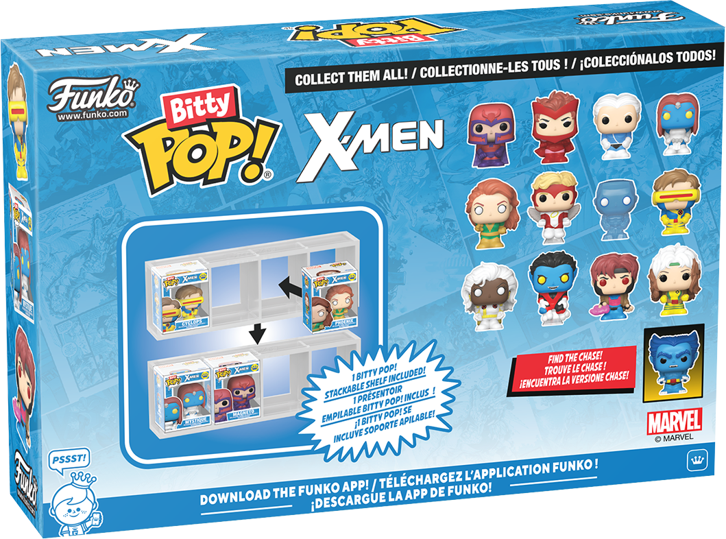 X-Men - Jean Grey Bitty Pop! Paquete de 4