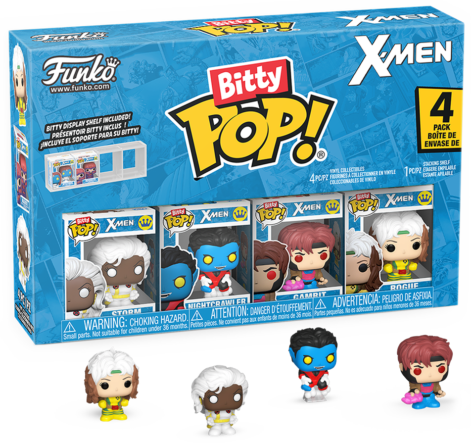 X-Men - Gambit Bitty Pop! 4-Pack