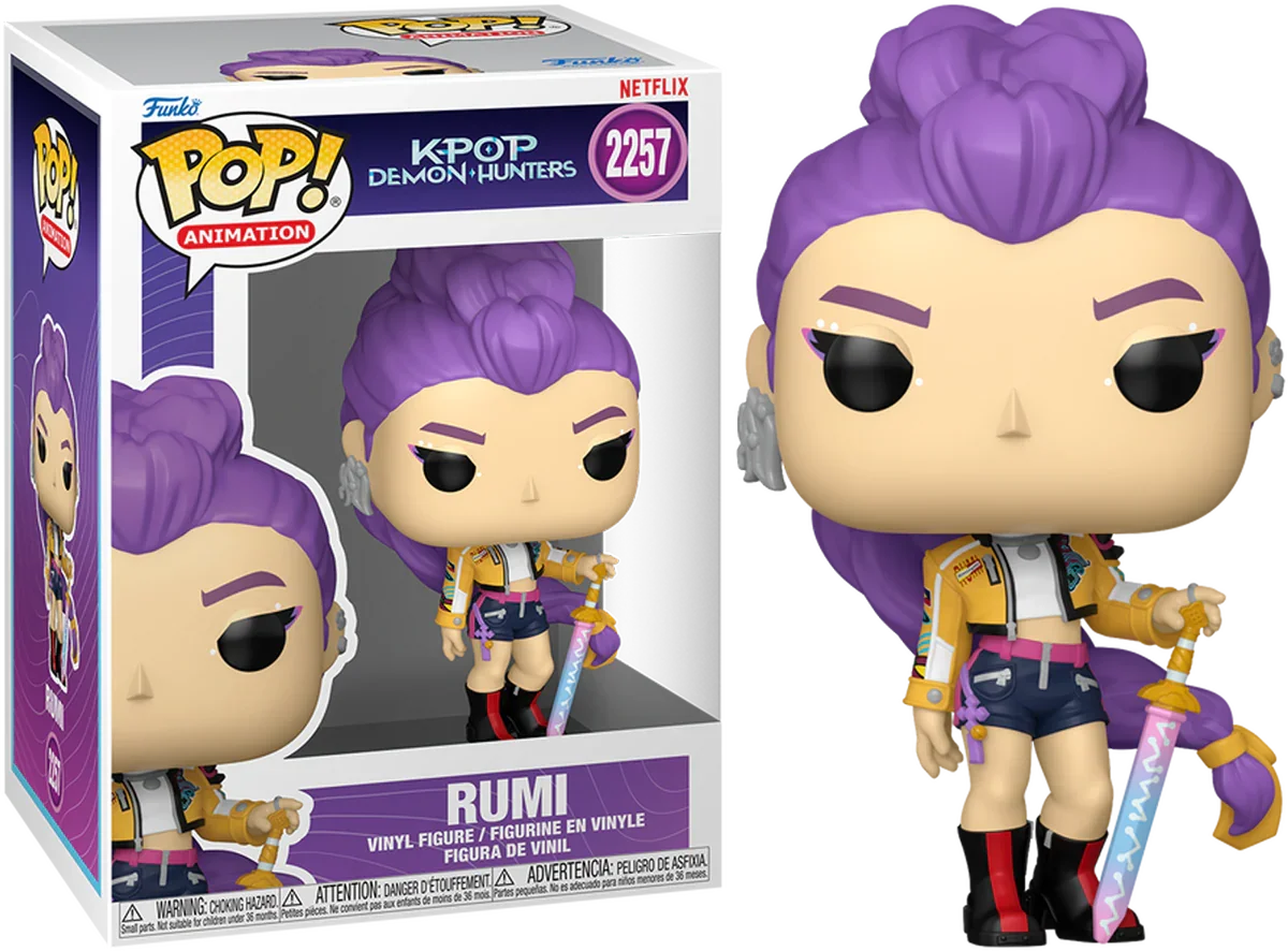 K-Pop Demon Hunters - Rumi Pop! Vinyl