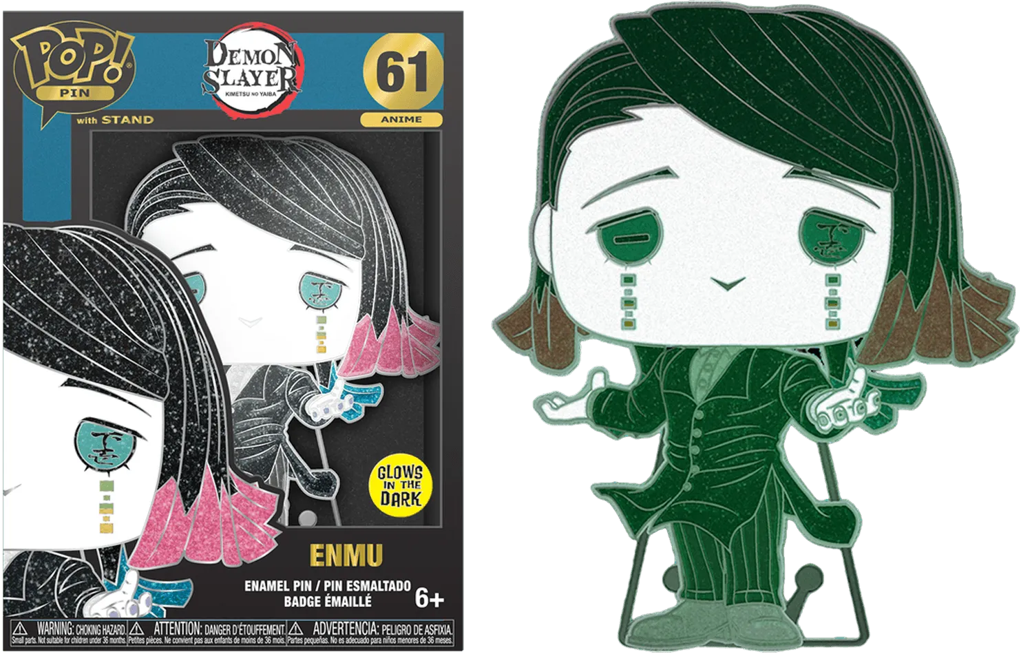 FUNDMSPP0012 Demon Slayer - Enmu Enamel Pop! Pin - Funko - Titan Pop Culture