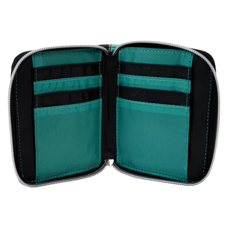 FUNDMSWA0001 Demon Slayer - Tanjiro Kamado Zip Around Wallet - Loungefly - Titan Pop Culture