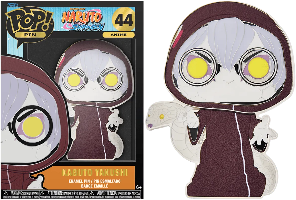 FUNNRPP0009 Naruto - Kabuto Pop! Enamel Pin - Funko - Titan Pop Culture