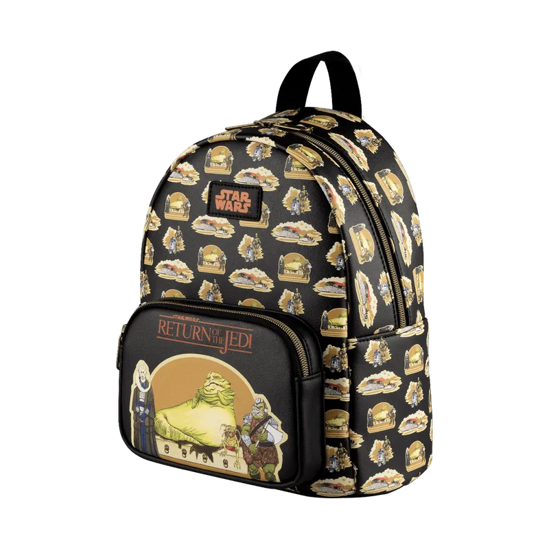 FUNSTBK0381 Star Wars: Return of the Jedi 40th Anniversary - Image Mini Backpack - Loungefly - Titan Pop Culture