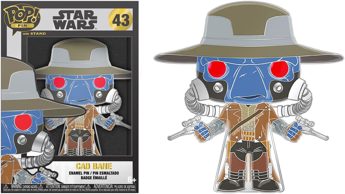 Star Wars: Clone Wars - Cad Bane 4" Pop! Pin