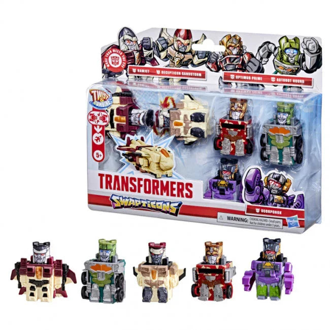 Transformers Swapticons Desert Dunes Mission 5-Pack