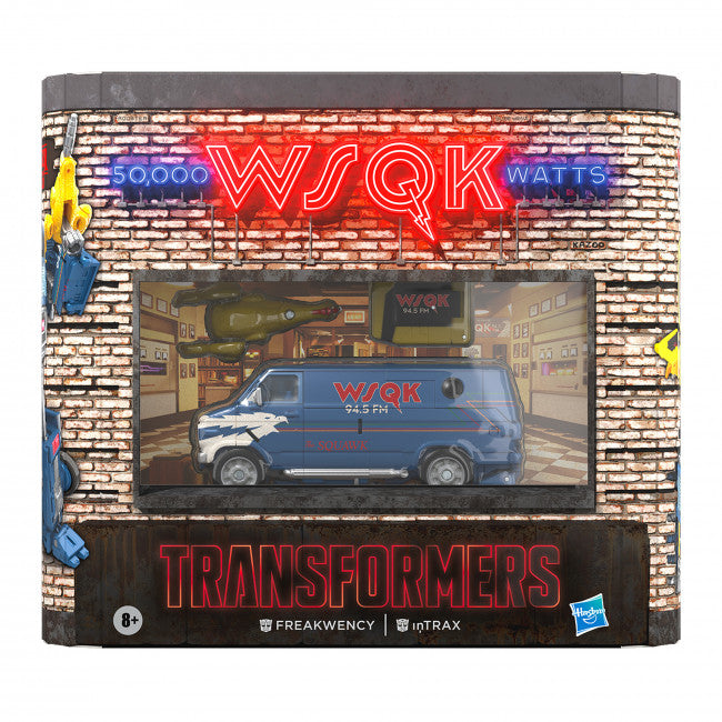 Transformers Stranger Things Freakwency and 8-Trax