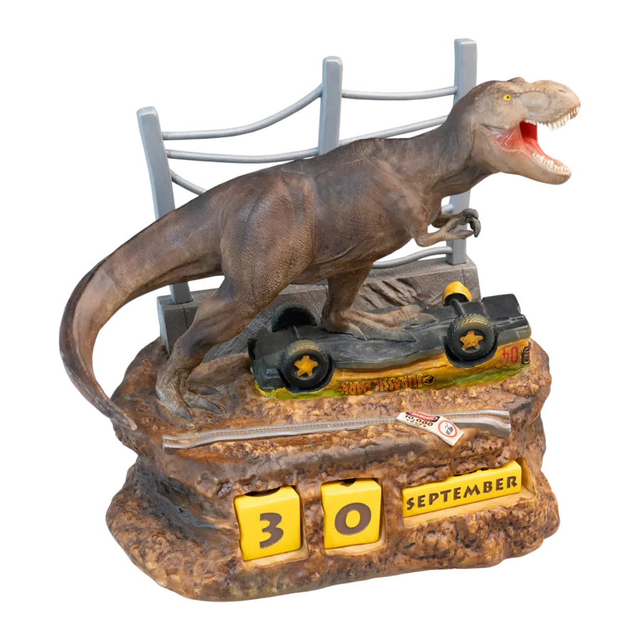 GRUCP3D16 Jurassic Park - T-Rex 3D Perpetual Calendar - Grupoerik - Titan Pop Culture