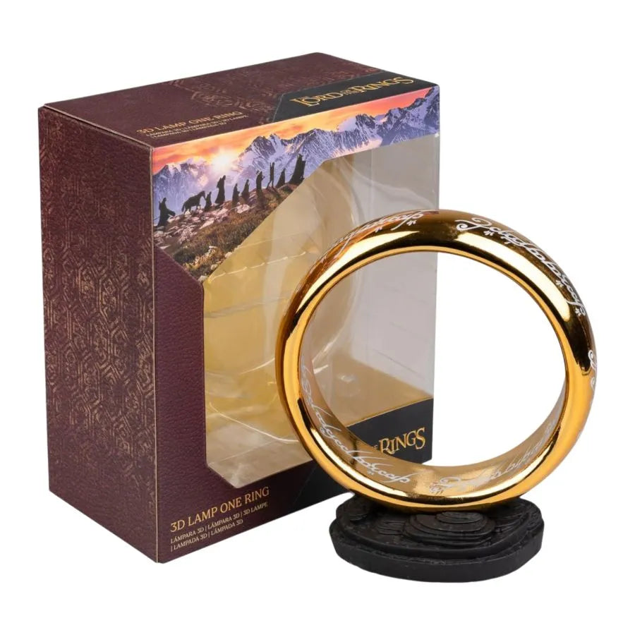 GRULAMP007 The Lord Of The Rings - One Ring LED Lamp - Grupoerik - Titan Pop Culture