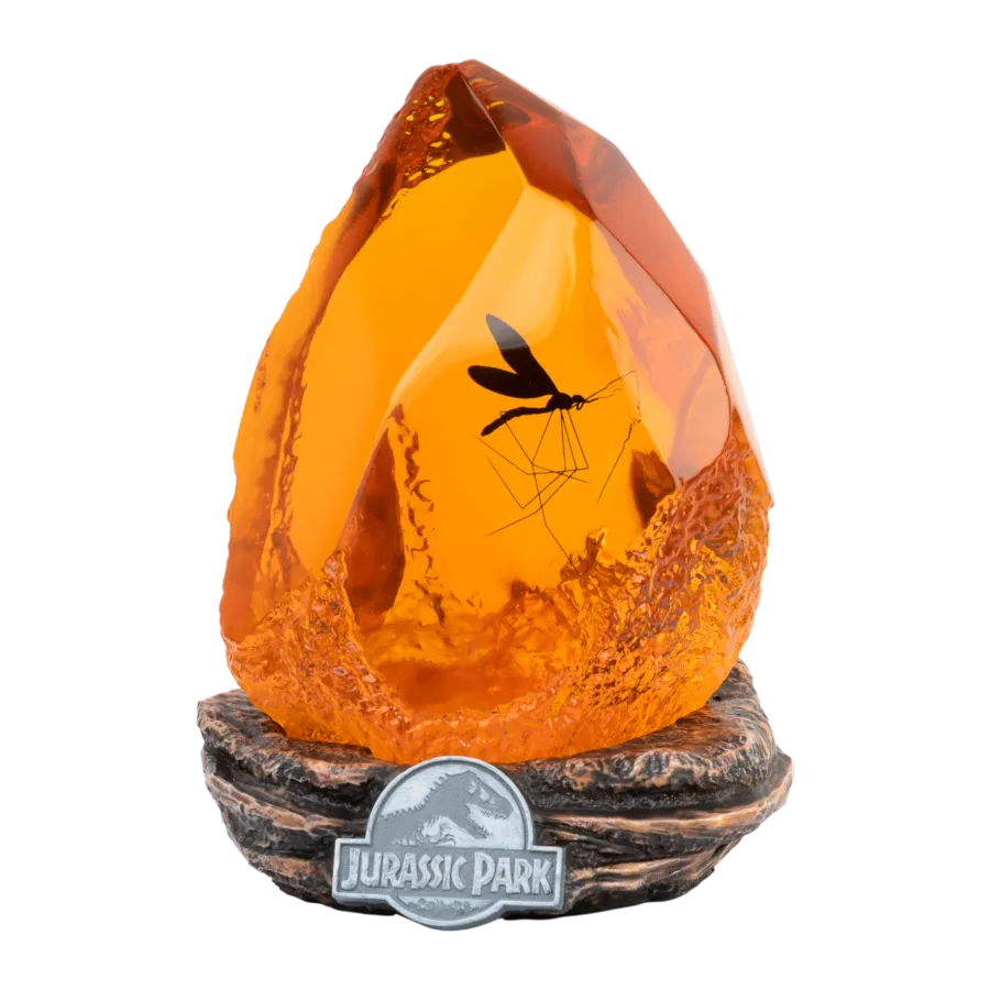 GRULAMP010 Jurassic Park - Amber LED Lamp - Grupoerik - Titan Pop Culture