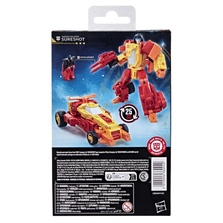 Transformers Age of the Primes Deluxe Class Targetmaster Sureshot