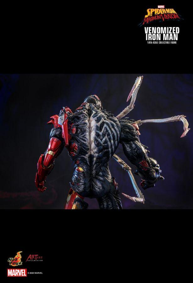 HOTAC04 Spider-Man Maximum Venom - Venomized Iron Man 1:6 Scale 12" Action Figure - Hot Toys - Titan Pop Culture