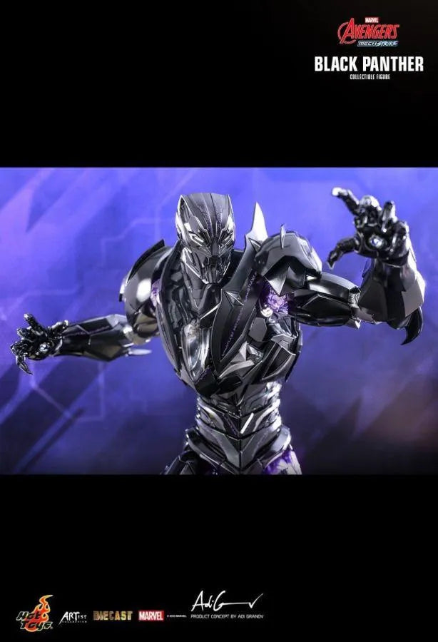 HOTAC05D55 Avengers: Mech Strike - Black Panther Diecast 1:6 Scale Action Figure - Hot Toys - Titan Pop Culture
