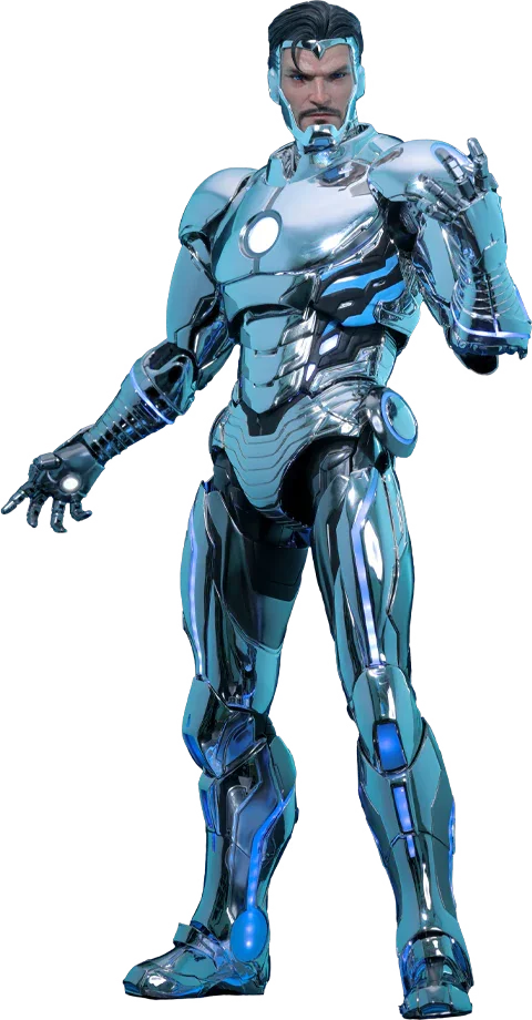 Iron Man - Superior Iron Man Diecast 1:6 Scale Collectable Action Figure
