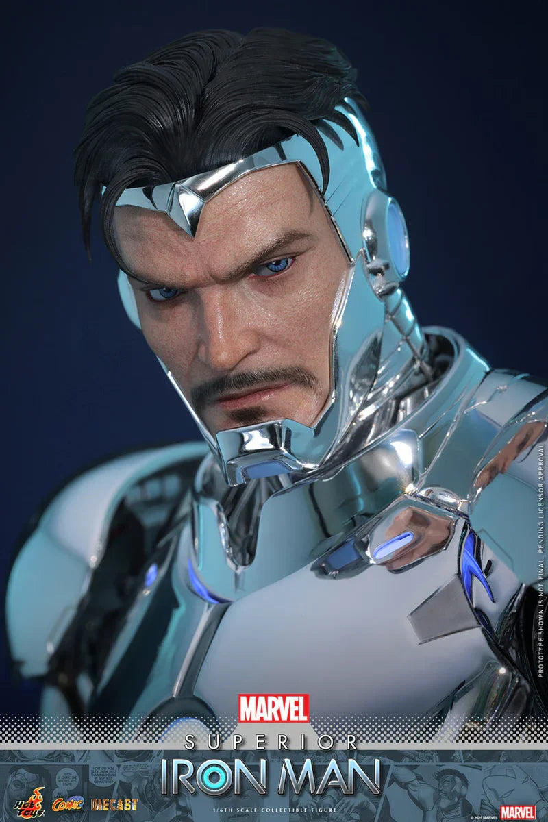 Iron Man - Figura de acción coleccionable de Iron Man superior a escala 1:6.