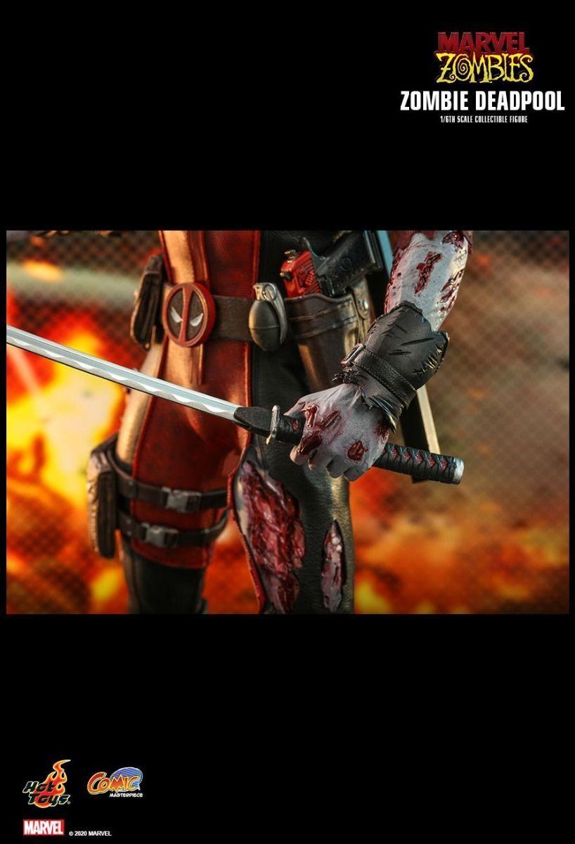 HOTCMS06 Marvel Zombies (comics) - Deadpool 1:6 Scale 12" Action Figure - Hot Toys - Titan Pop Culture