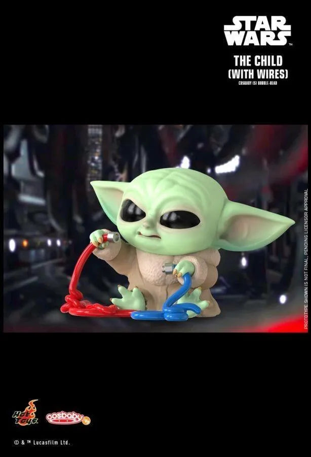 HOTCOSB844 Star Wars: The Mandalorian - The Child with Wires Cosbaby - Hot Toys - Titan Pop Culture