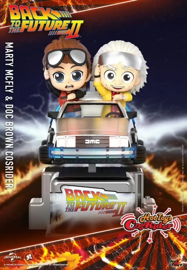 HOTCSRD021 Back to the Future Part II - Marty McFly & Doc Brown Cosrider - Hot Toys - Titan Pop Culture