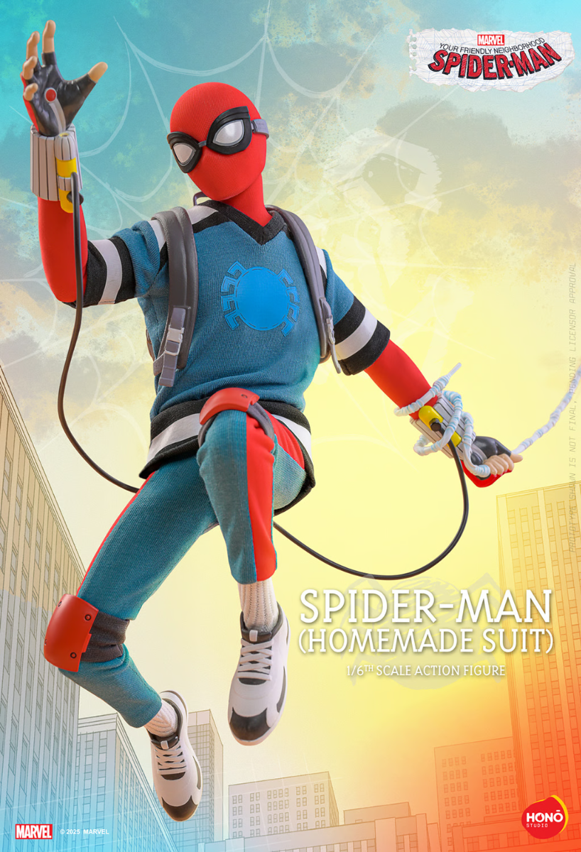 Your Friendly Neighborhood Spider-Man - Spider-Man Homemade Suit 1:6 Scale Action Figure