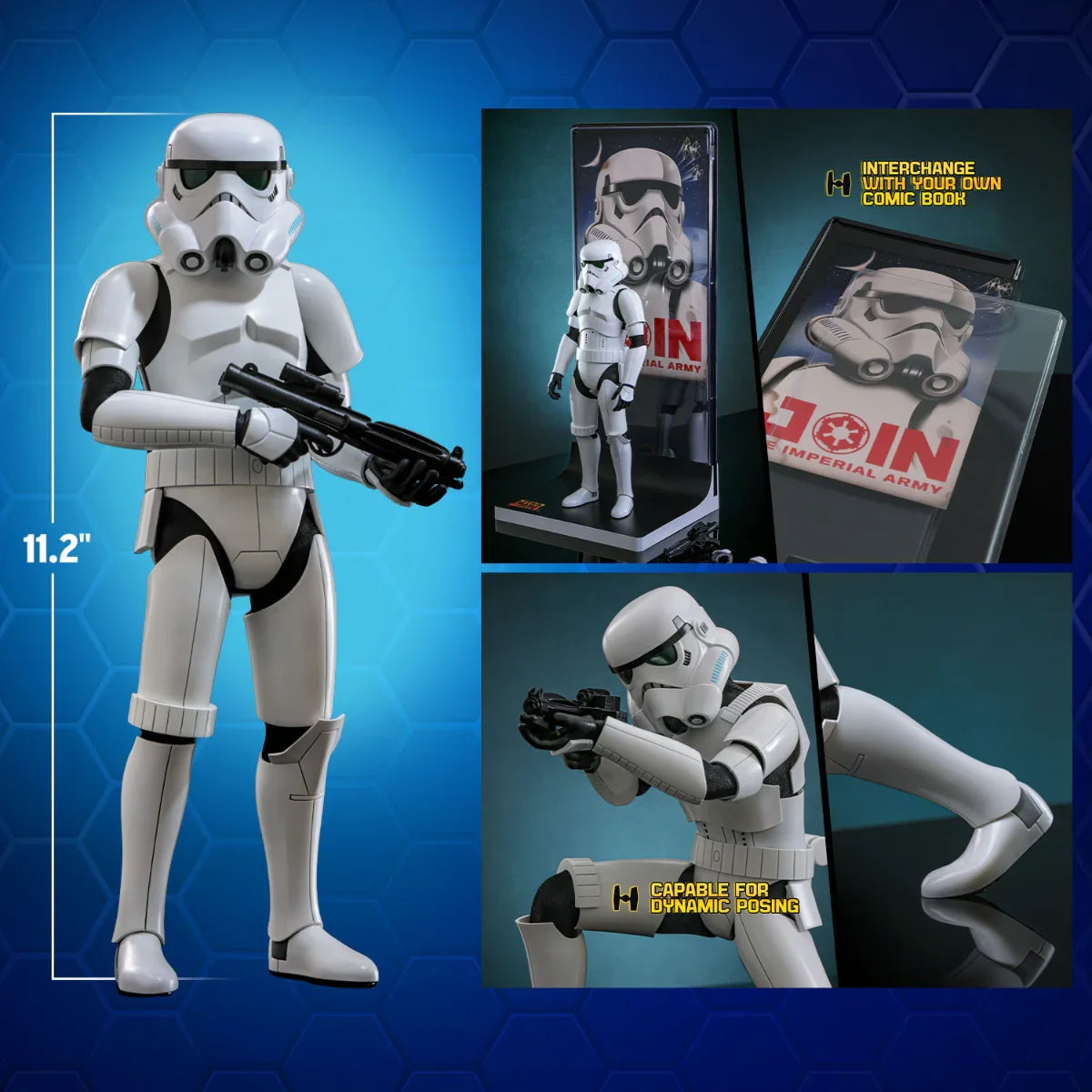 Figura de acción coleccionable a escala 1:6 de Stormtrooper (HONO Studios) de Star Wars