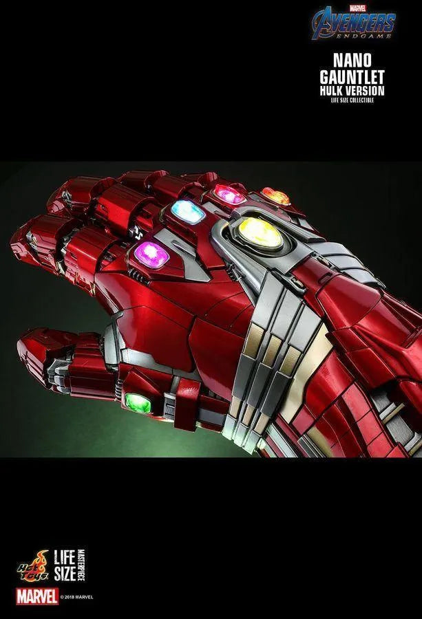 HOTLMS008 Avengers 4: Endgame - Nano Gauntlet (Hulk Version) 1:1 Scale Replica - Hot Toys - Titan Pop Culture