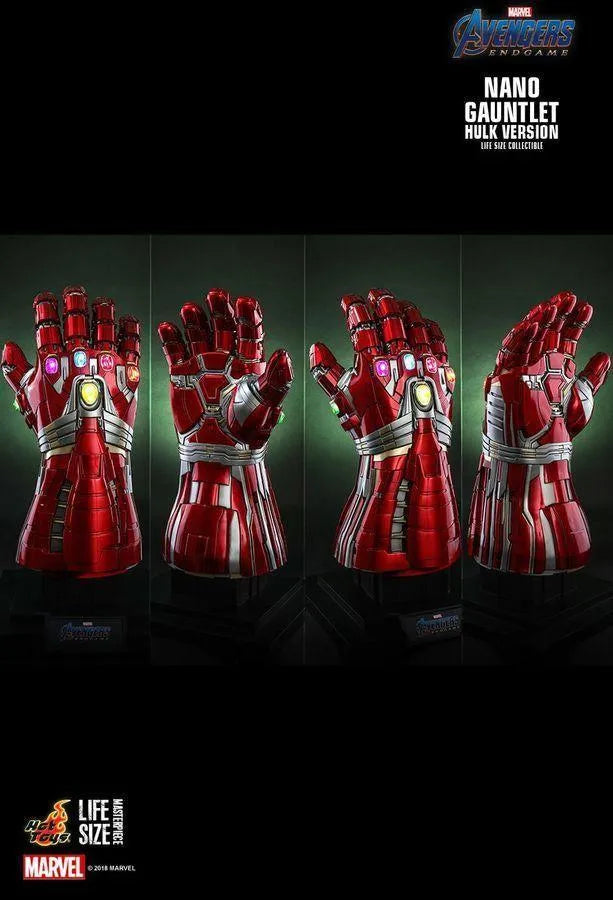HOTLMS008 Avengers 4: Endgame - Nano Gauntlet (Hulk Version) 1:1 Scale Replica - Hot Toys - Titan Pop Culture